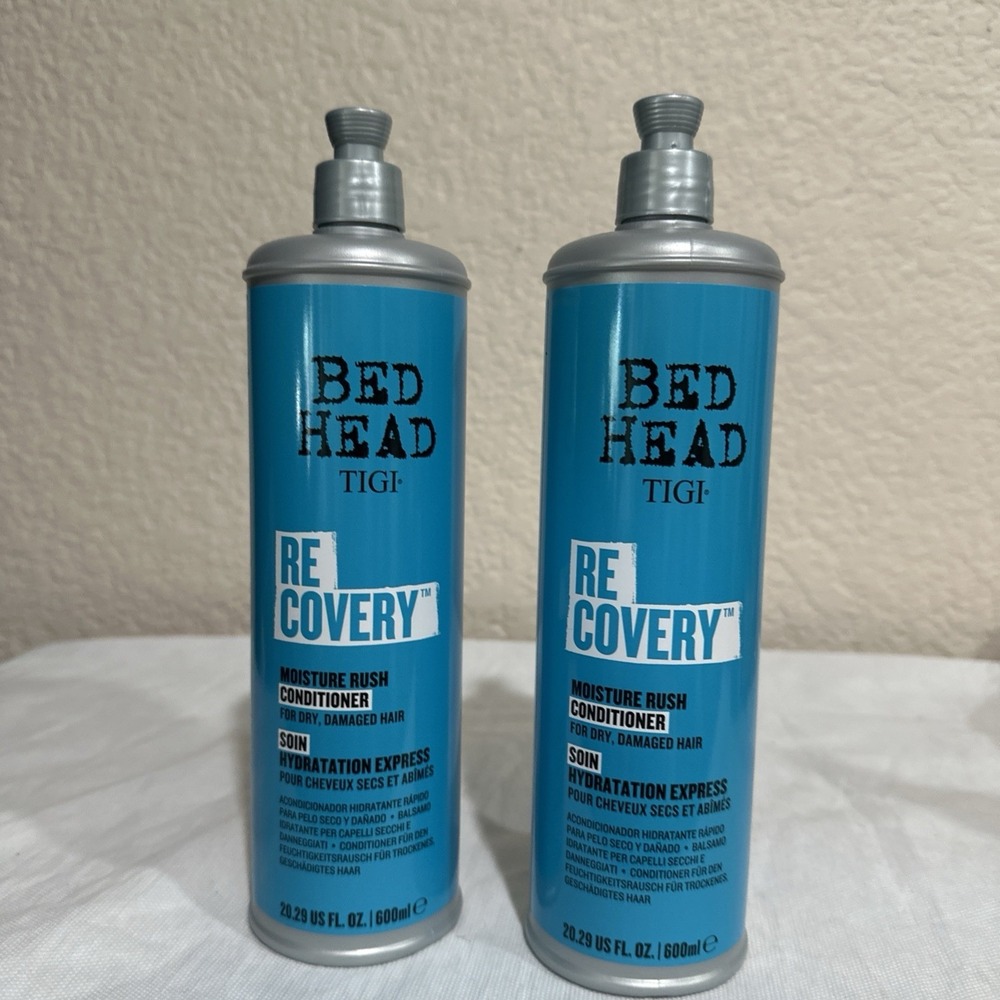 2‎ Pack Tigi Bed Head Recovery Moisture Rush Conditioner 20.29 Fl Oz Ea NEW